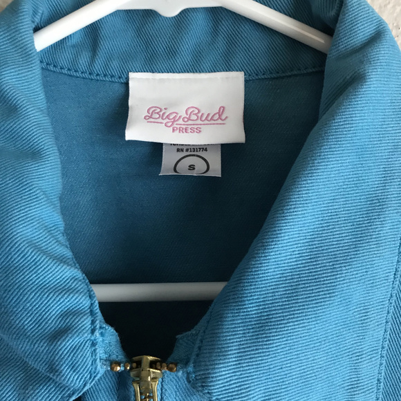 Big Bud Press Original Jacket Hawaiian Blue - Picture 4 of 5